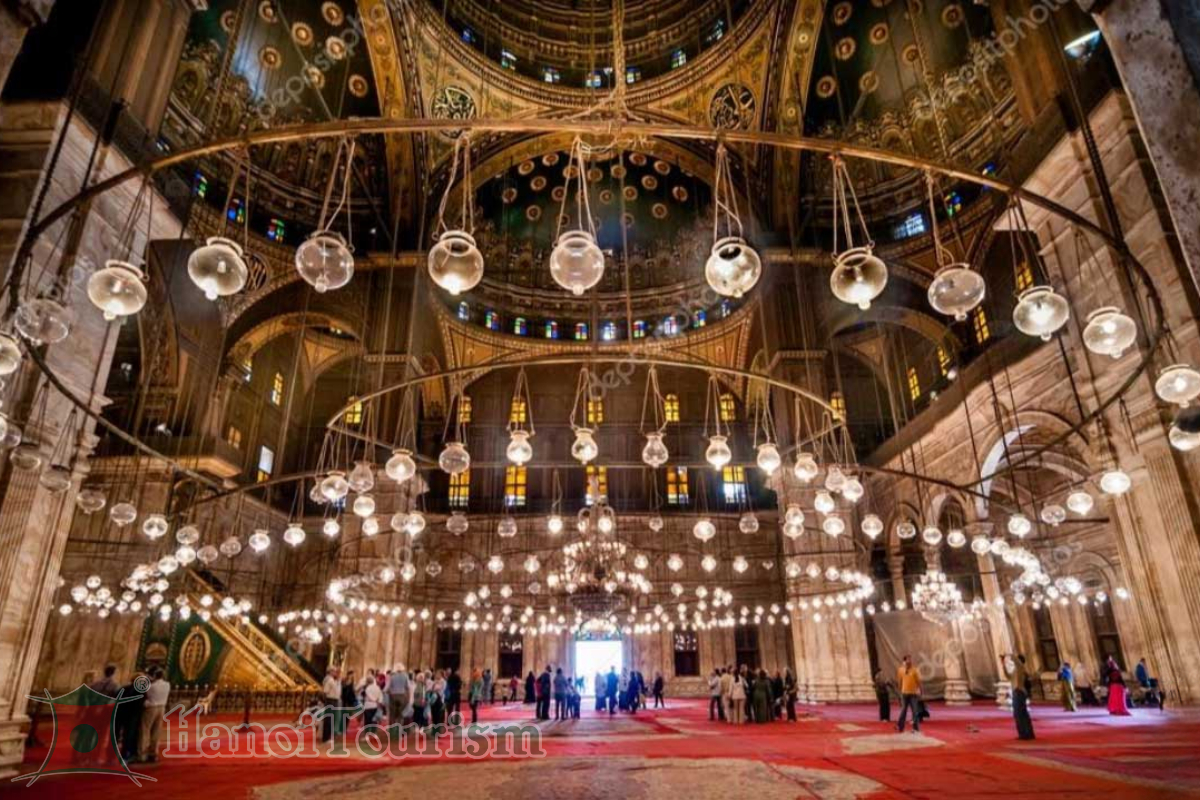 Thánh đường Muhammad Ali bên trong - Ai Cập