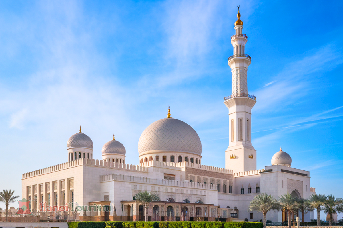 Dinh tổng thống - thủ đô Abu Dhabi - UAE
